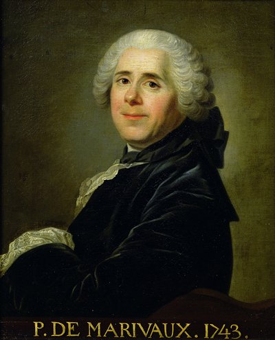 Portrait de Pierre Carlet de Chamblain de Marivaux (1688-1763) 1743 - Louis Michel van Loo